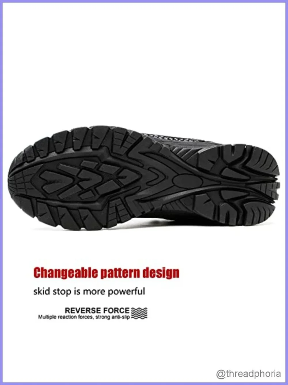 Waterproof Lightweight Non-Slip Work Sneakers Memory Foam Lace-Up